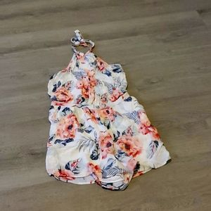 Floral Short Romper
